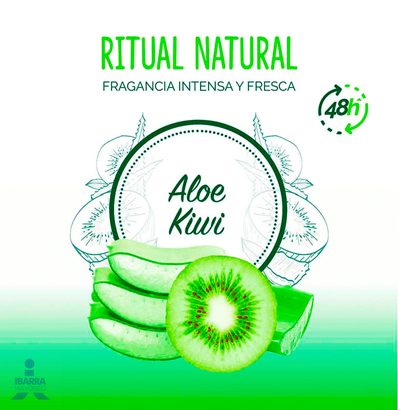 Desodorante Obao Mujer Aloe Kiwi roll on 65 g