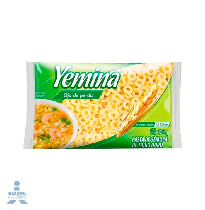 Pasta Yemina Ojo de Perdiz 200 g