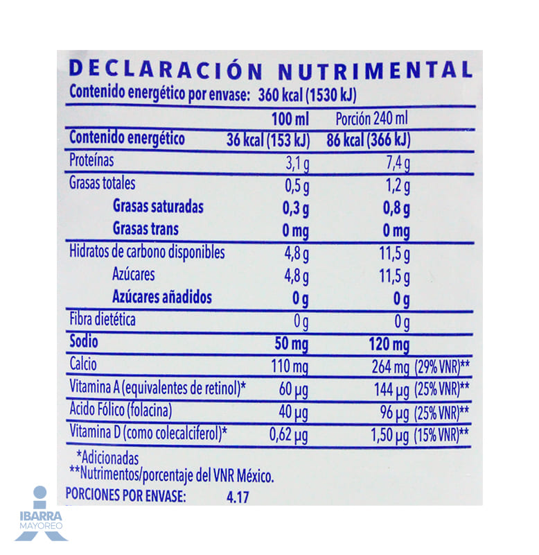 Leche Alpura Deslactosada Light 1 L