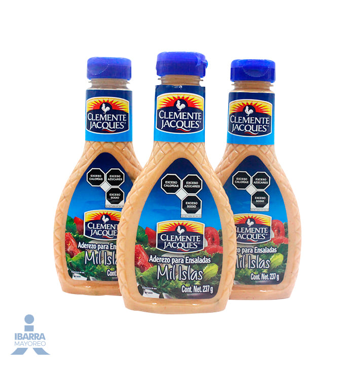 Aderezo Clemente Jacques Mil Islas 237 ml