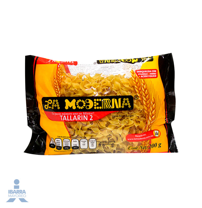 Pasta La Moderna Tallarín no. 2 200 g