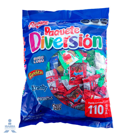 Paquete Ricolino Diversión 1.382 kg