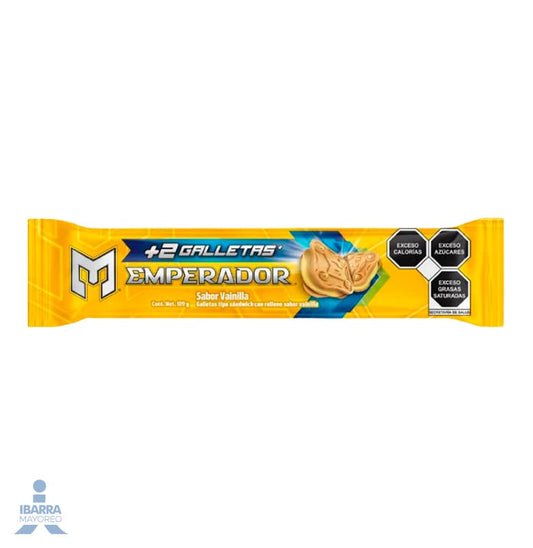 Galletas Gamesa Sándwich Emperador Vainilla 109 g