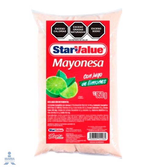 Mayonesa Star Value con limón 950 g