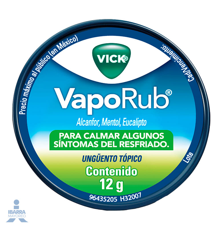 Vick Vaporub 12/12 Latitas