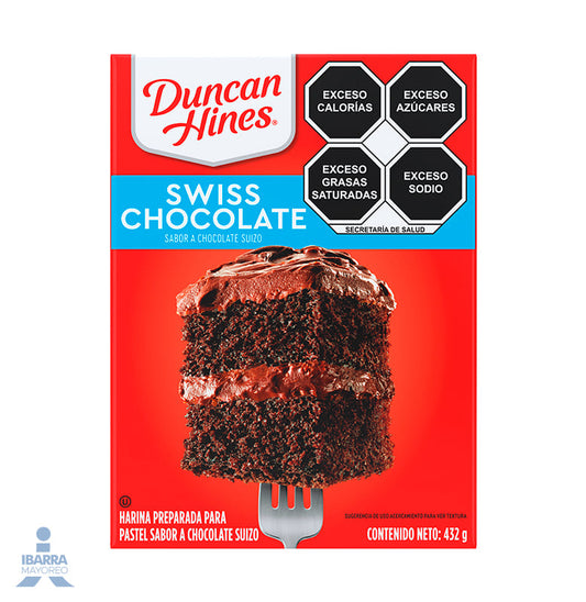 Harina Duncan Hines Chocolate Suizo 432 g