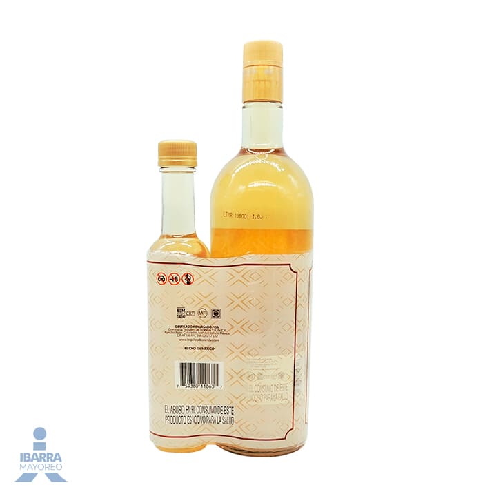 Tequila 3 Caballos Reposado 1 L GRATIS 250 ml