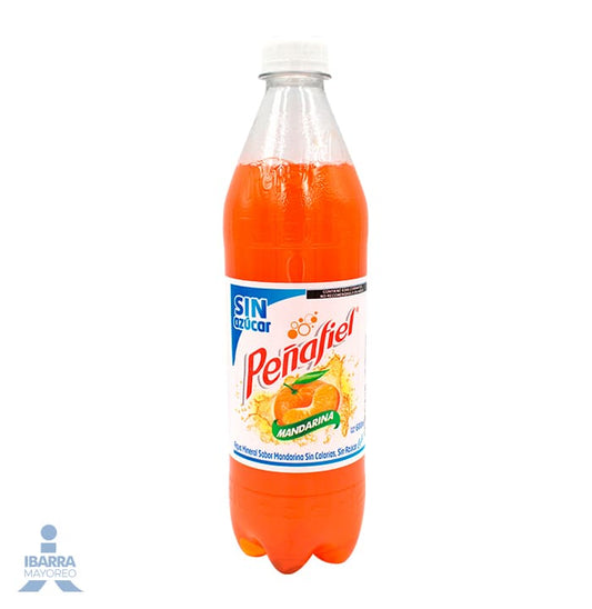 Refresco Peñafiel Mandarina Sin Azúcar 600 ml