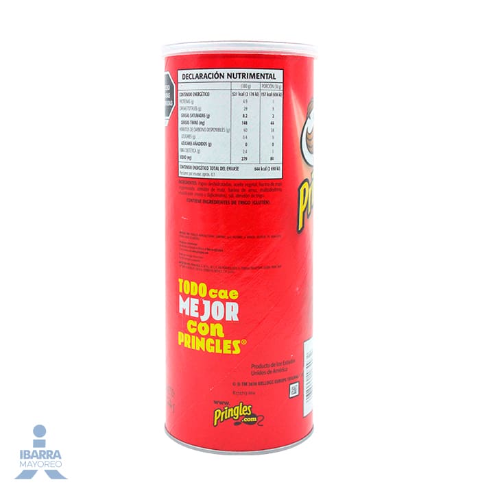 Pringles Papas Original 124 g