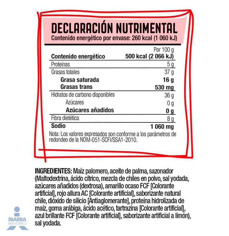 Botana Palomitas Act II Chile Limón 50 g