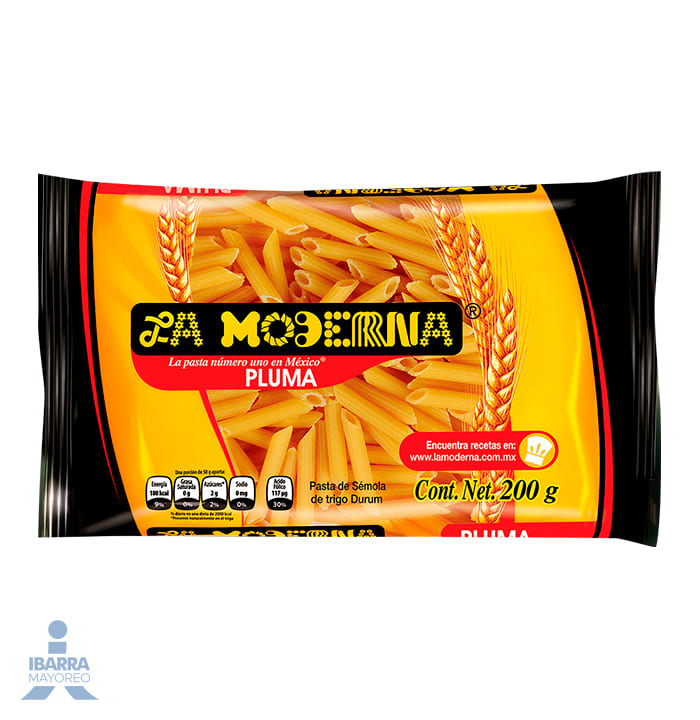 Pasta La Moderna Pluma 200 g