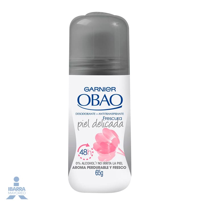 Desodorante Obao Mujer Piel Delicada Roll On 65 g