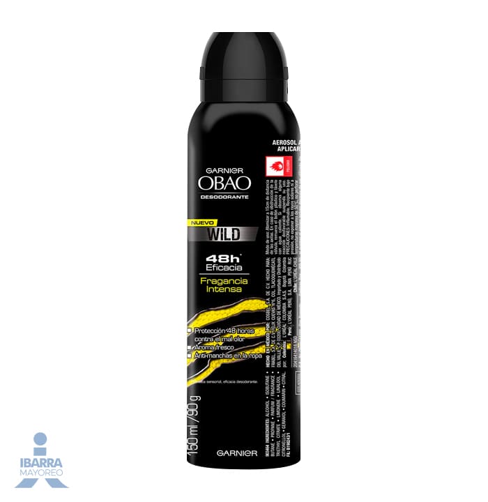 Desodorante Obao Hombre Wild Aerosol 150 ml