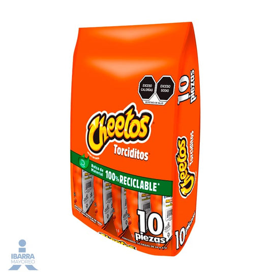 Sabritas Cheetos Torciditos 10 pzas.