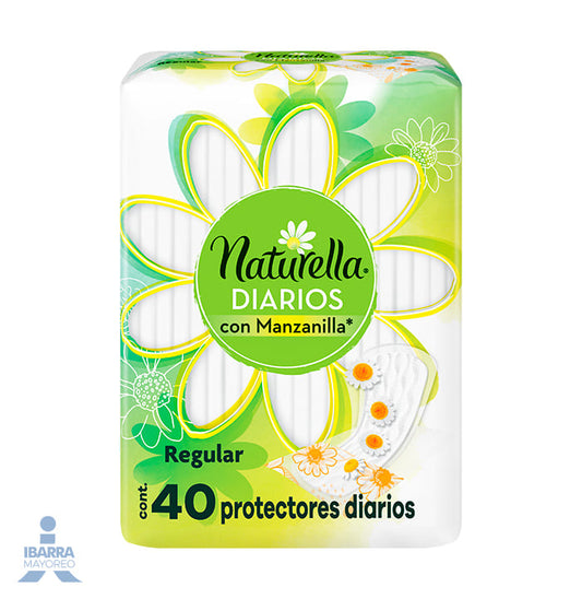 Toalla Panty Protector Naturella 40 pzas.