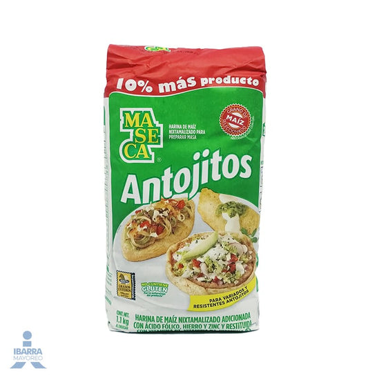 Harina de Maíz Maseca para Antojitos 1 kg 10% más
