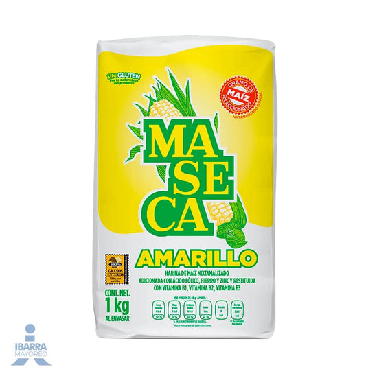 Harina de Maíz Maseca Amarilla 1 kg