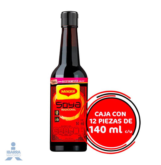 Salsa de Soya Maggi Botella 140 ml