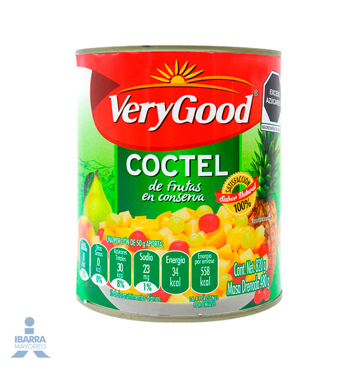 Coctel de Frutas Very Good 820 g