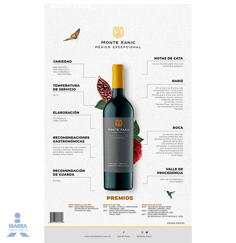 Vino Tinto Monte Xanic Selección 750 ml
