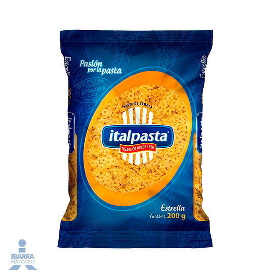 Pasta Italpasta Estrella Mediana 200 g