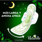 Toalla Sanitaria Naturella Nocturna con alas 8 pzas.