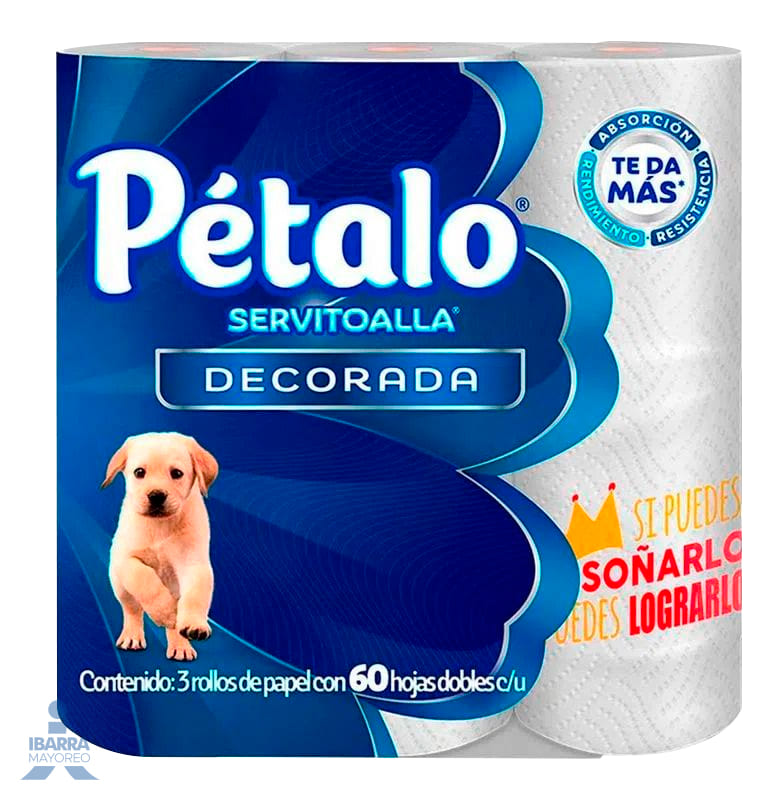 Servitoalla Pétalo Corte Regular 3 rollos