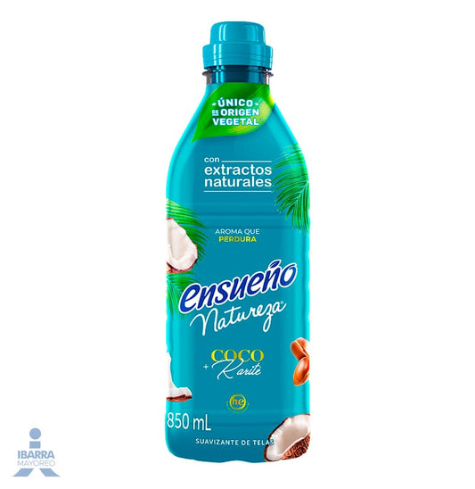 Suavizante Ensueño Natureza Coco Karité 850 ml