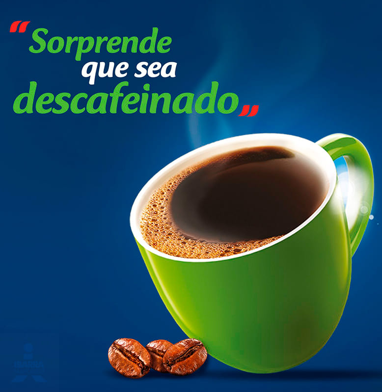Café descafeinado soluble Nescafé Decaf 8 sobres de 14 g