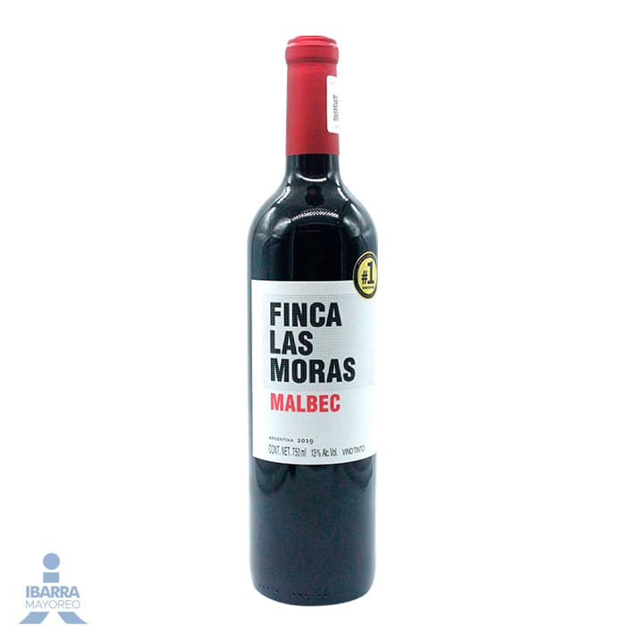 Vino Tinto Finca Las Moras Malbec 750 ml