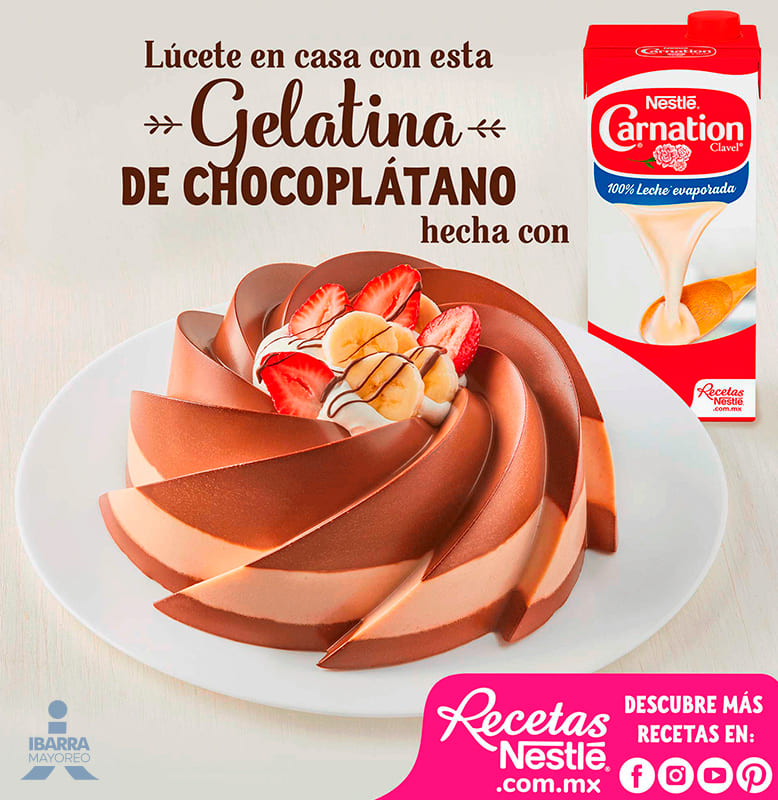 Leche evaporada Nestlé Carnation Clavel Original brick 720 g