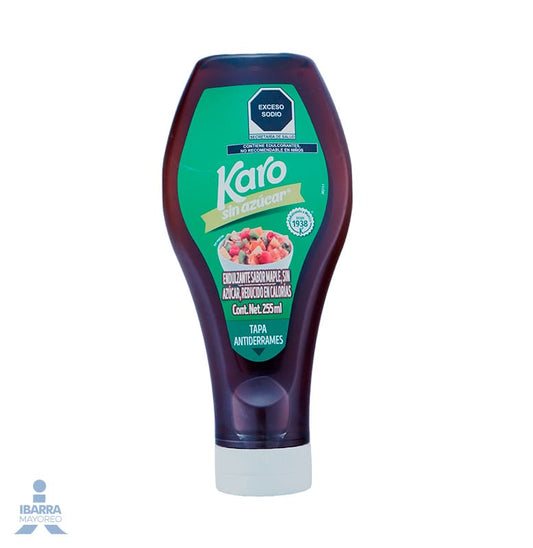 Jarabe de Maíz Karo Maple sin azúcar 255 ml