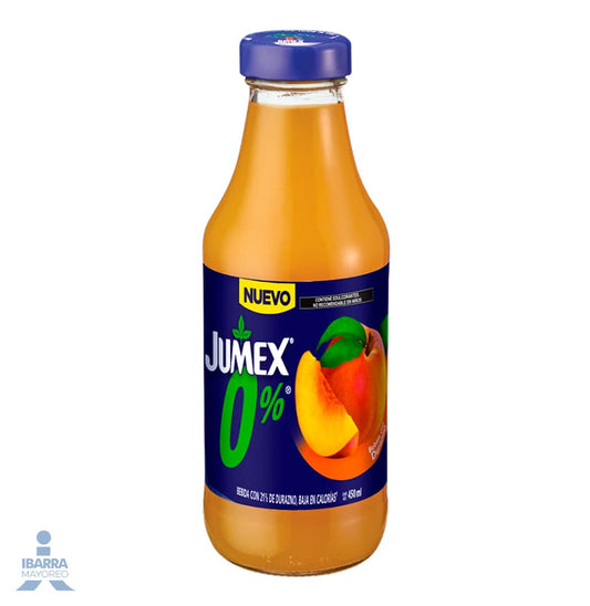Bebida Jumex Durazno 0% Botella 413 ml