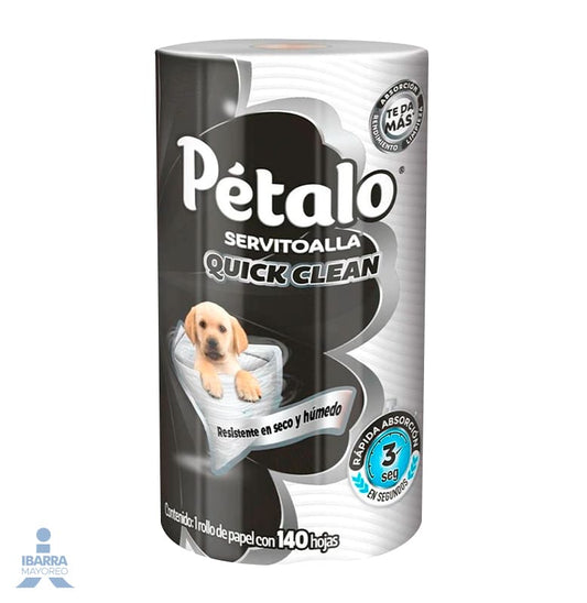 Servitoalla Pétalo Quick Clean 140 hojas 1 rollo
