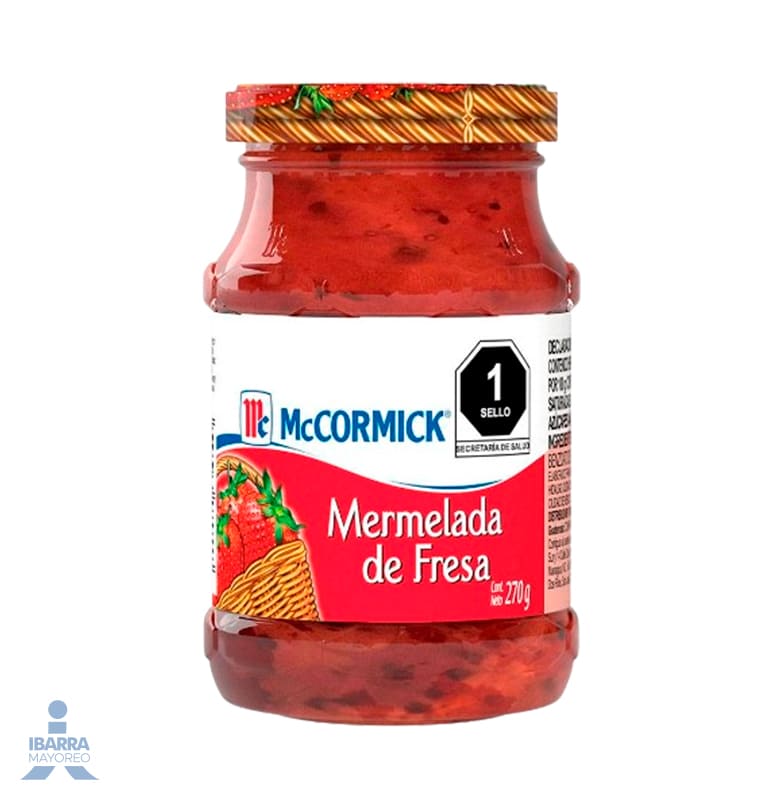 Mermelada Fresa McCormick 270 g