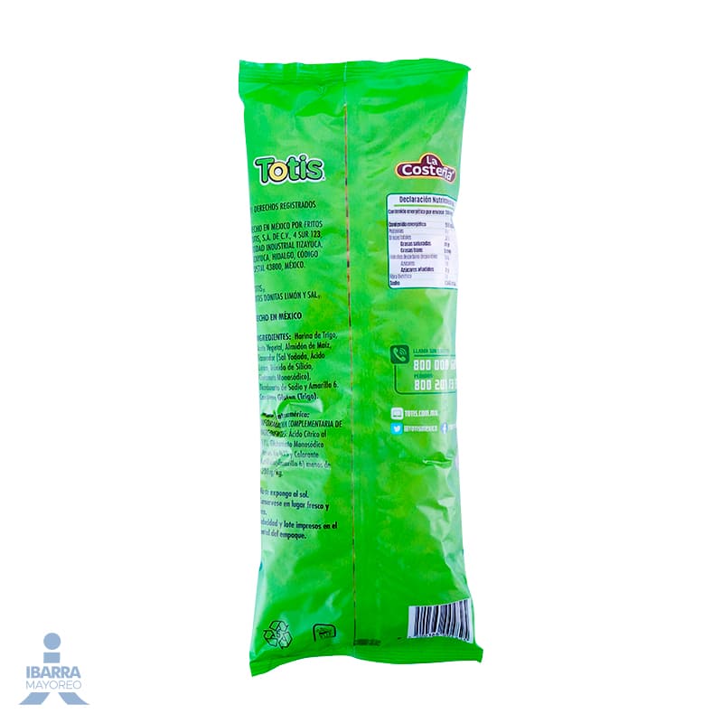 Donitas Totis Limón y Sal 55 g