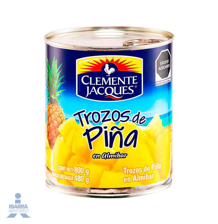 Piña Clemente Jacques Trozos 800 g