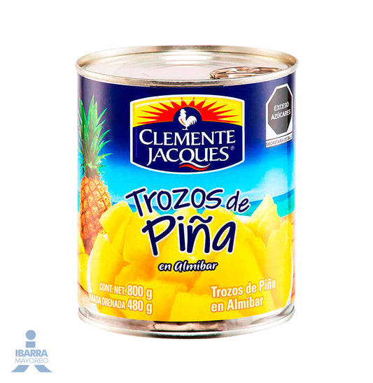 Piña Clemente Jacques Trozos 800 g
