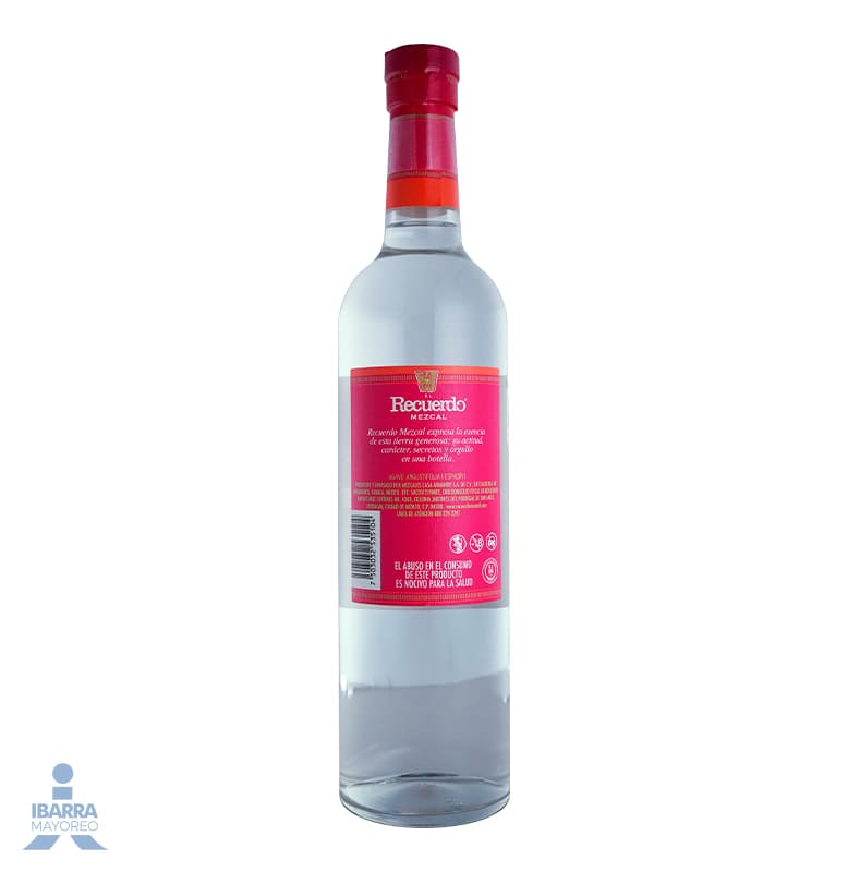 Mezcal El Recuerdo Blanco 750 ml