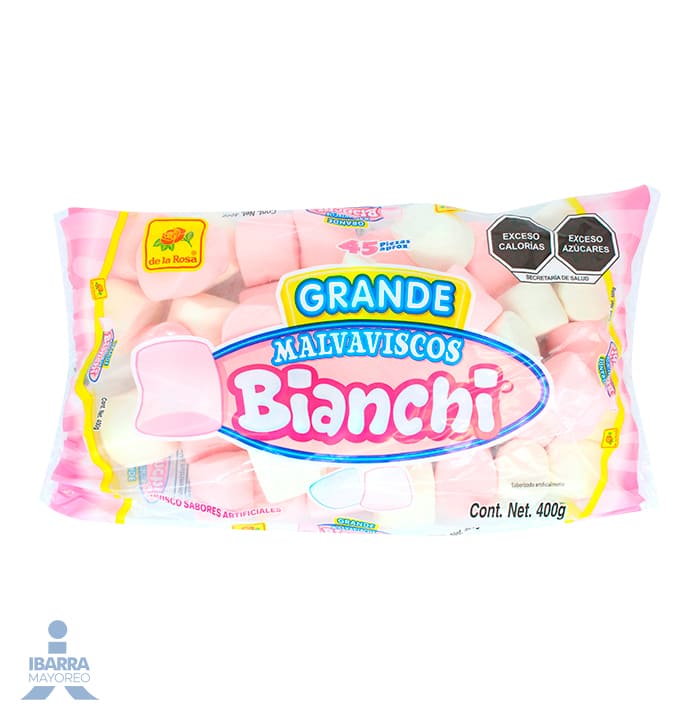 Malvaviscos Bianchi de la Rosa Grande 400 g