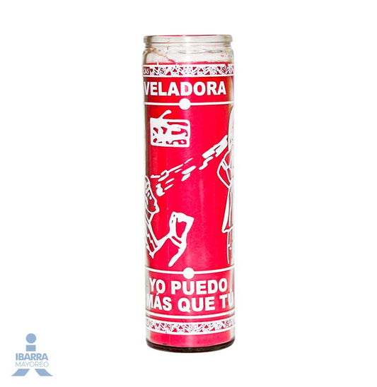 Veladora Mística Yo Puedo Más Que Tú 105C