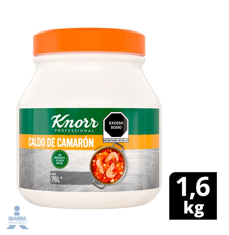 Knorr Professional Caldo de Camarón 1.6 kg