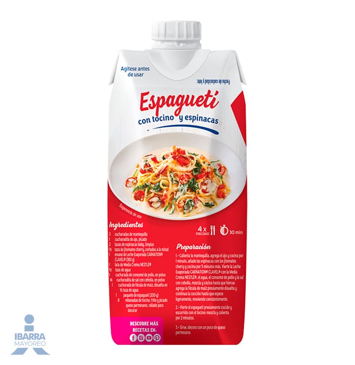 Leche Carnation Evaporada Brick 360 g