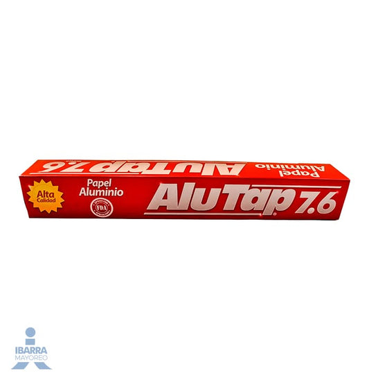 Papel Aluminio Alu Tap 7.6