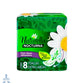Toalla Sanitaria Naturella Nocturna con alas 12/8 pzas. GRATIS 2