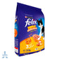 Felix Triple Delicious Granja alimento gatos adultos pollo pavo y carne 1.5 kg