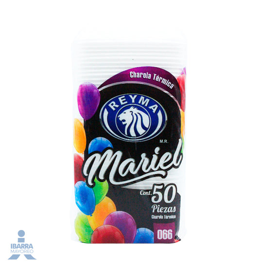 Charola Térmica Mariel No. 66 50 pzas.