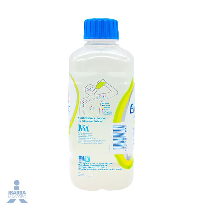 Suero Electrolit Lima Limón 625 ml
