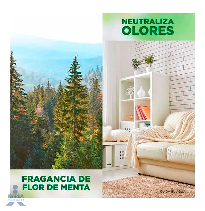 Aromatizante Air Wick Flor de Menta Aerosol 300 g