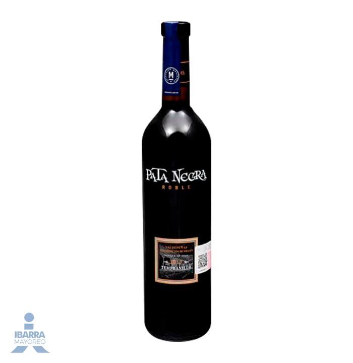 Vino Tinto Pata Negra Valdepeñas Roble 750 ml